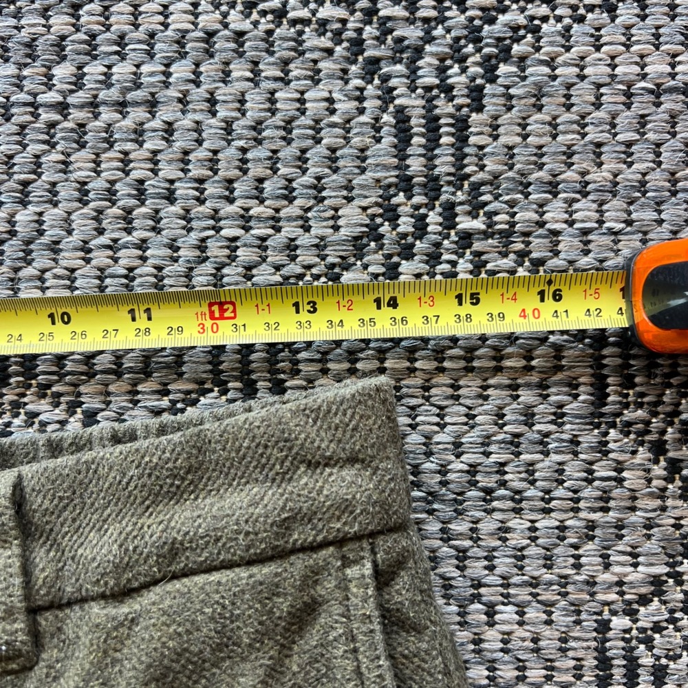 Roots Pants Mens 30 Olive Green Cargo Organic Cotton Utility Gorpcore Trousers - Picture 6 of 7